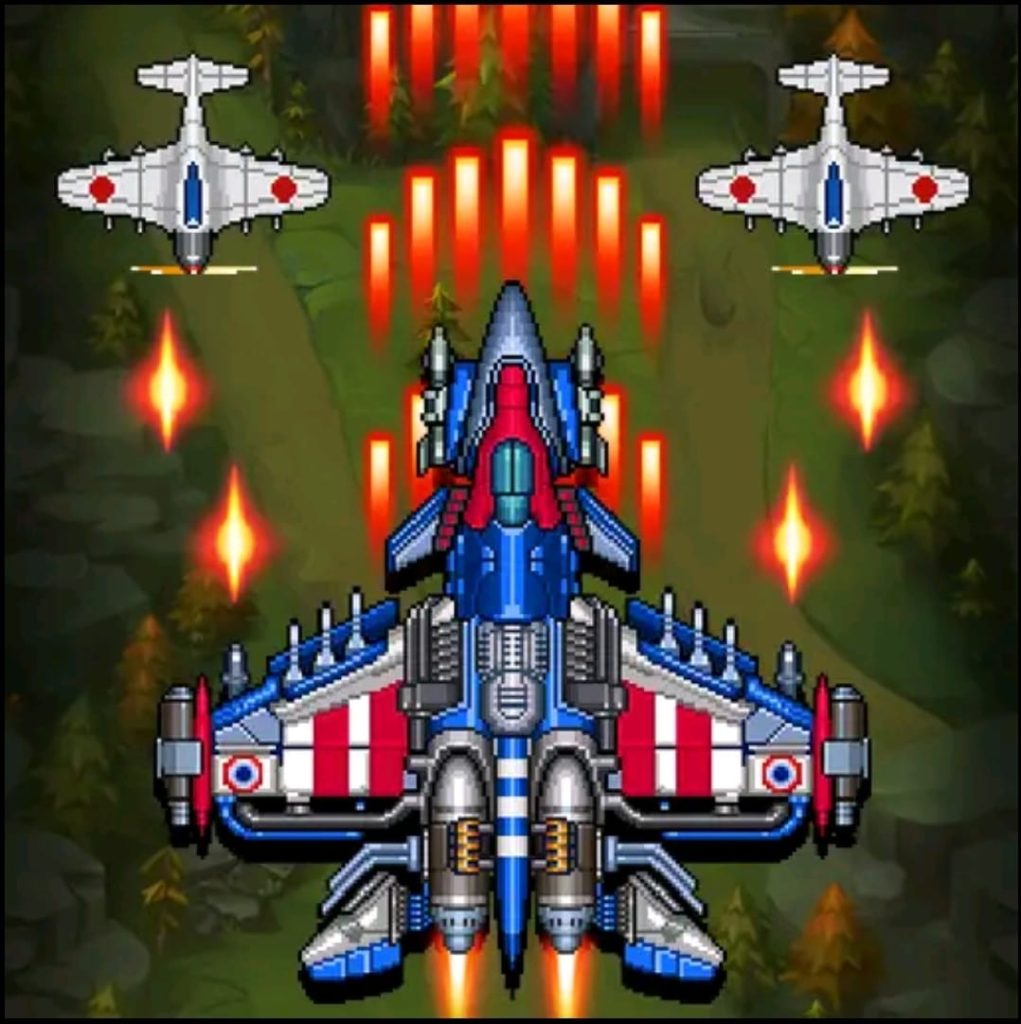 1945 Air Force Mod APK Airplane Games