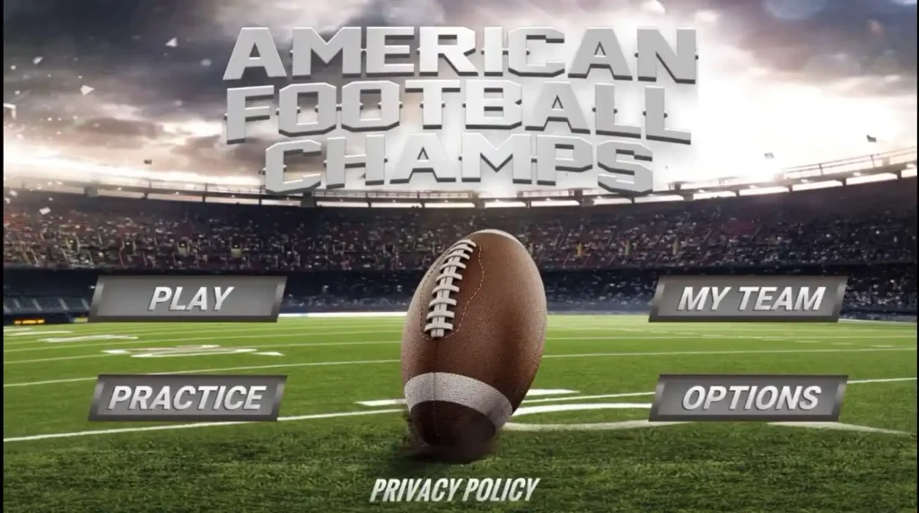 American Football Champs Mod Apk Mod Menu